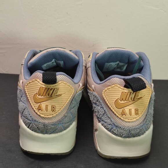 Nike Air Max DM6438-292 Womens Size 7.5 90 SE Fossil Stone Ashen Slate Coconut - Picture 4 of 11